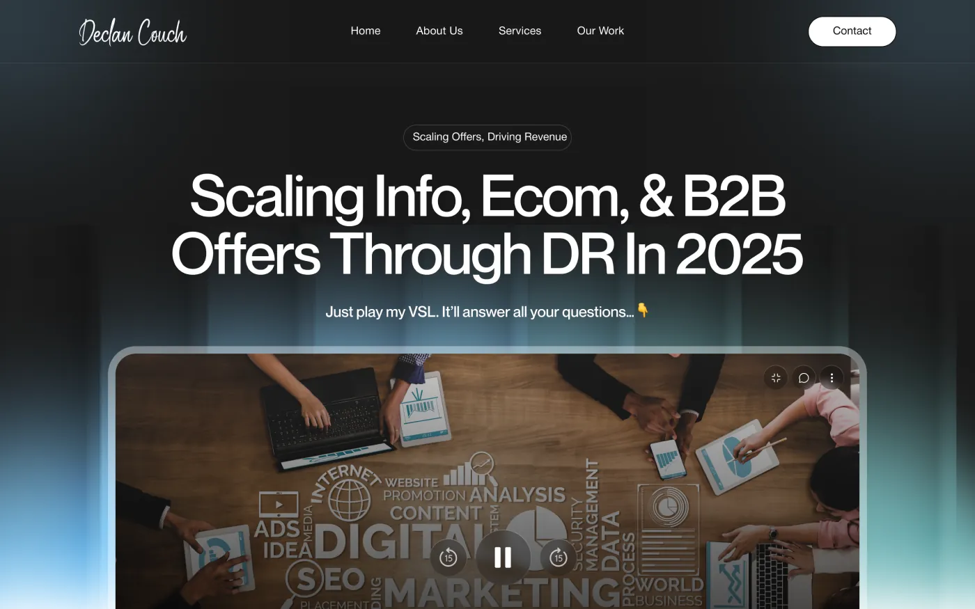 Declan Couch website